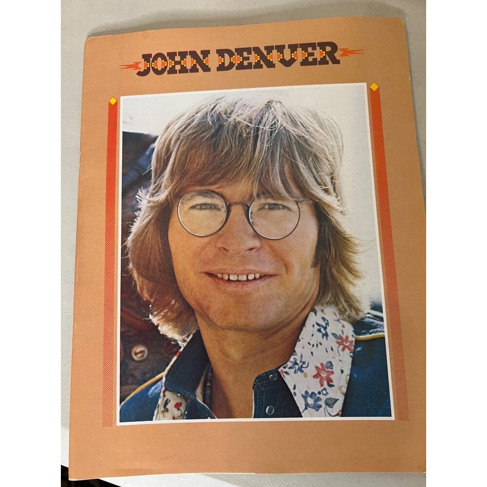 John Denver 1975 Windsong Concert Program Tour Book
